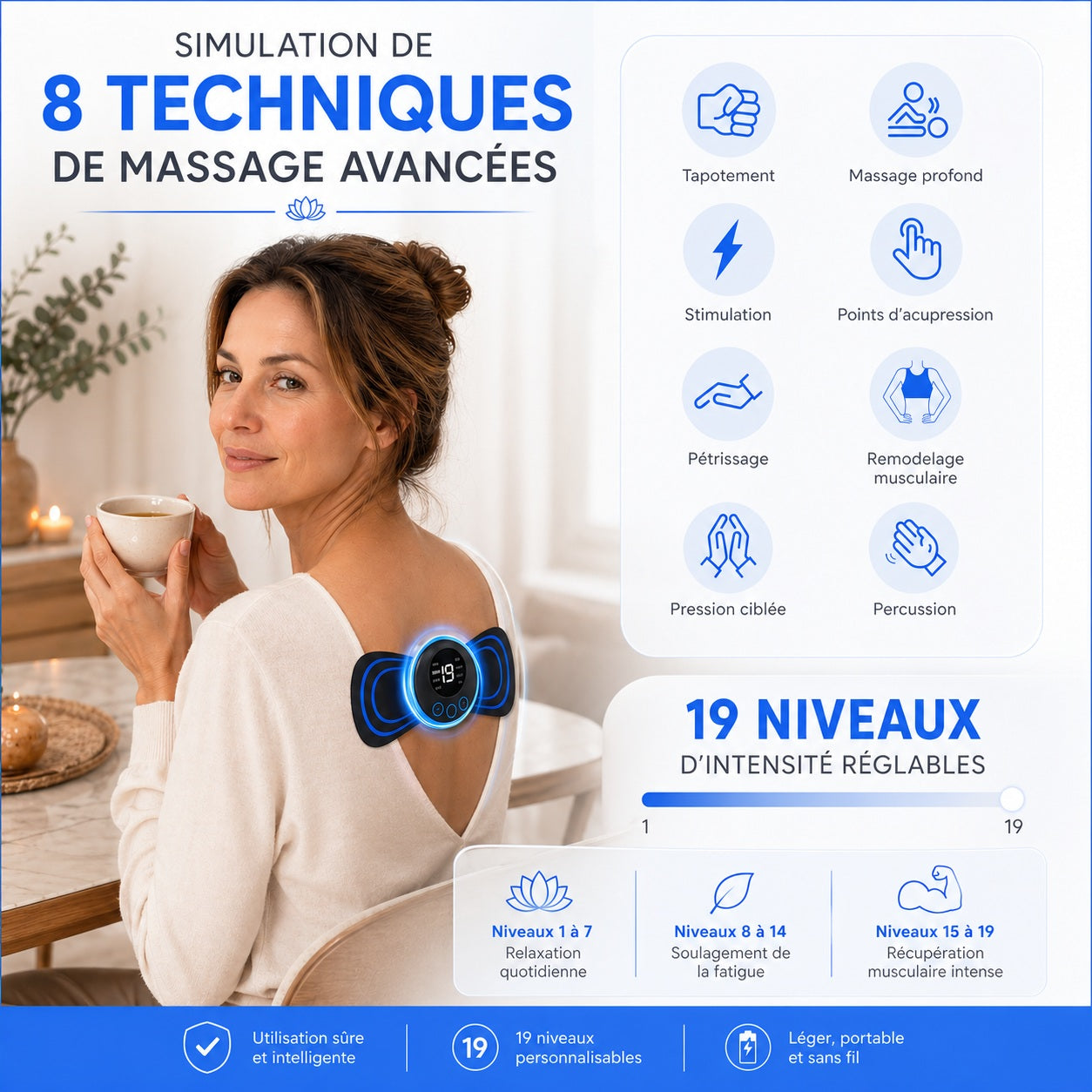PulseNeck — Massage Cervical Intelligent EMS